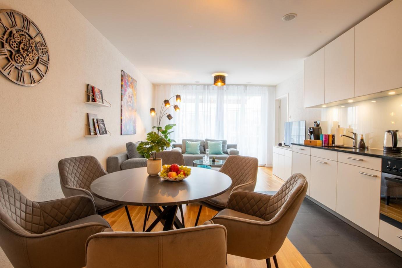 Special Einstein II Apartment Basel, Messe Kleinbasel 10-Star Екстериор снимка