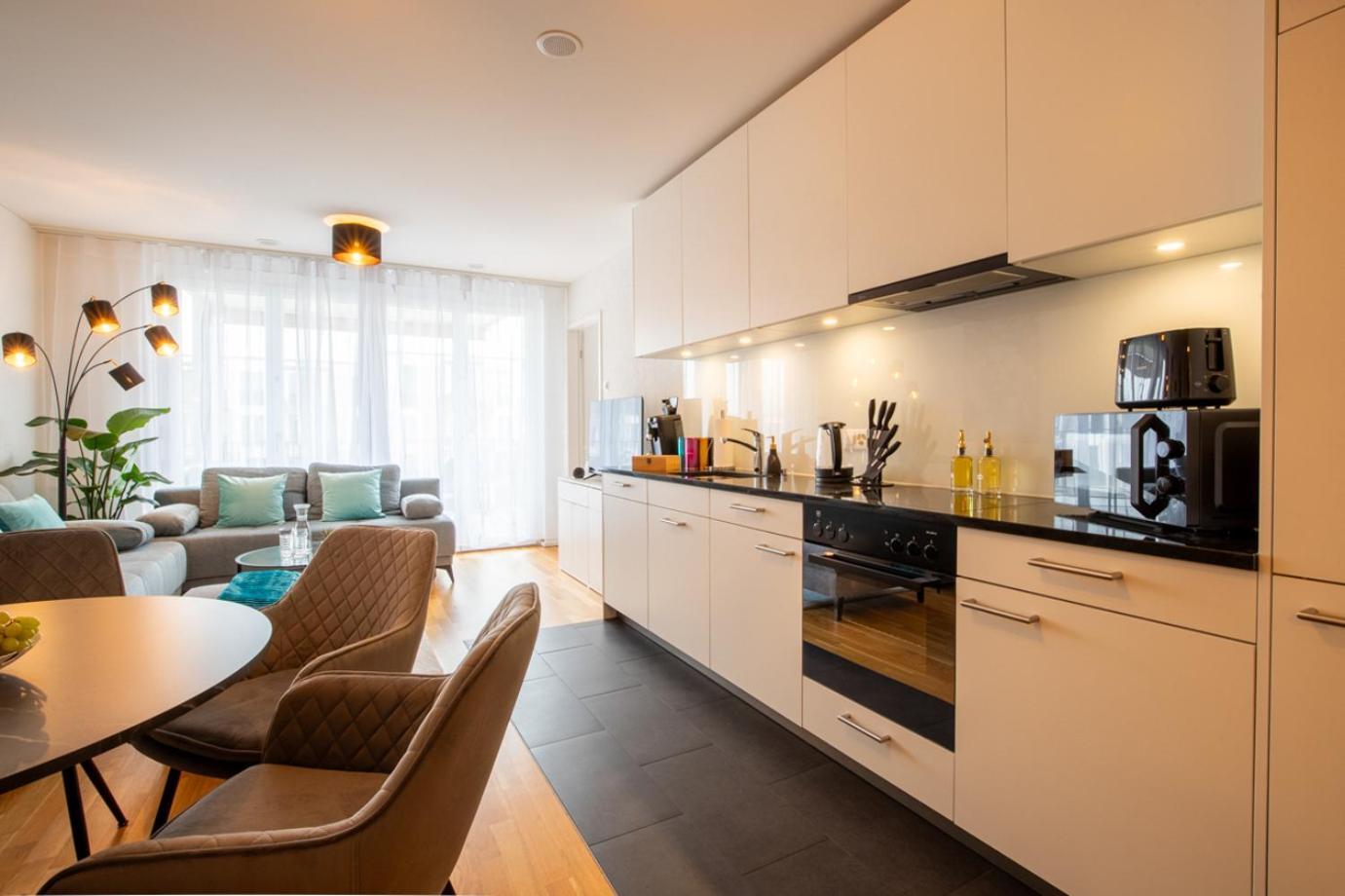 Special Einstein II Apartment Basel, Messe Kleinbasel 10-Star Екстериор снимка